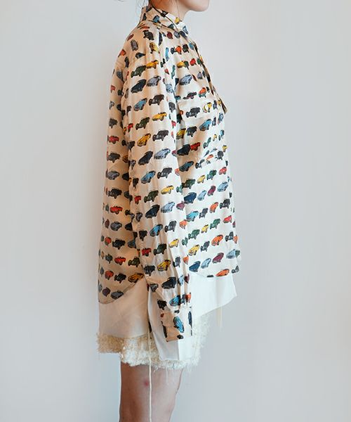 トップス Midorikawa Pullover Shirt MID23AW-SH05 Midorikawa＞Classic Cars Shirts(MID23AW-SH01) | MAKES ONLINE STORE