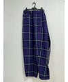 ＜KIDILL＞WIDE BONDAGE PANTS BRITISH TARTAN