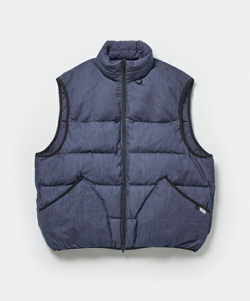 DAIWA PIER39＞TECH YOSEMITE DOWN VEST DENIM | MAKES ONLINE STORE