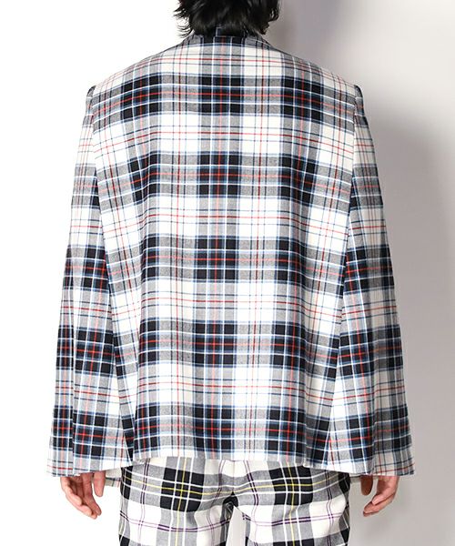 COMME des GARCONS HOMME PLUS＞チェックジャケットケープ | MAKES 