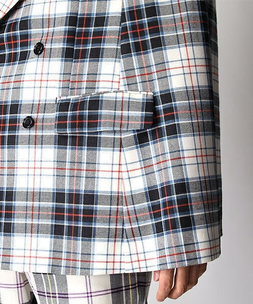 COMME des GARCONS HOMME PLUS＞チェックジャケットケープ | MAKES 