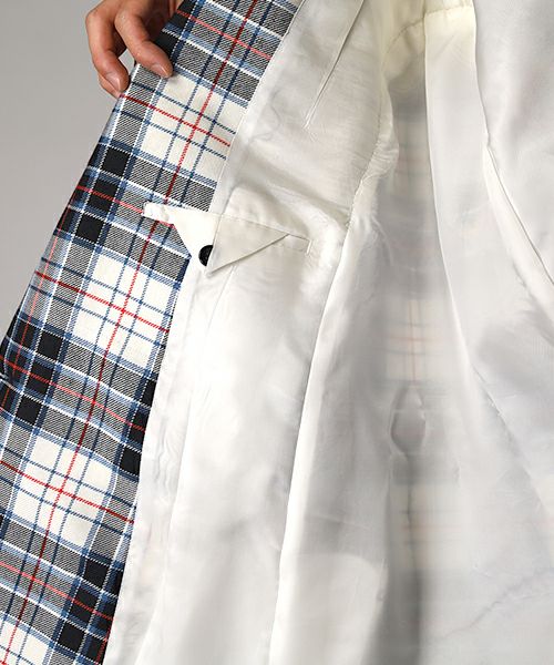 COMME des GARCONS HOMME PLUS＞チェックジャケットケープ | MAKES