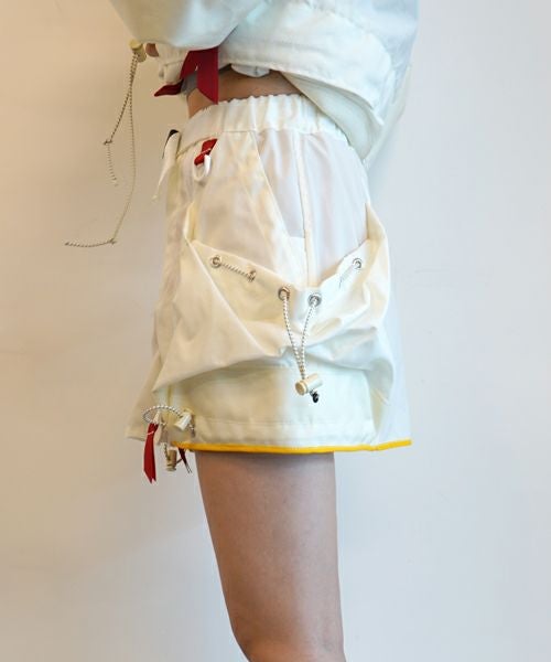 FUMIKA_UCHIDA>NYLON WAIST POCKET MINI SKIRT | MAKES ONLINE STORE FUMIKA_UCHIDA>NYLON WAIST POCKET MINI SKIRT | MAKES ONLINE STORE