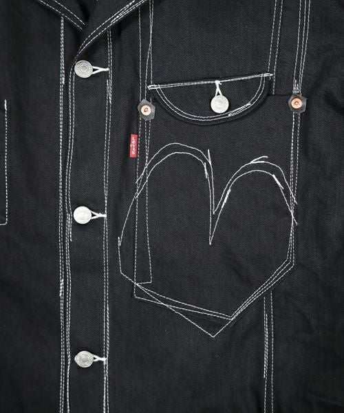 eYe JUNYAWATANABE MAN＞綿デニム Levi's Wネームコート | MAKES