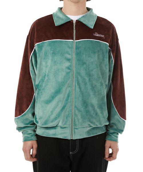 ジャケット・アウター PACCBET/RASSVET/ VELOURS SPORTS JACKET RASSVET＞VELOURS SPORTS JACKET KNIT | MAKES ONLINE STORE