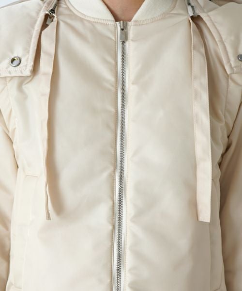 CINOH チノ ECONYL PADDING HUNTING JAKCET CINOH＞ECONYL PADDING SHORT JACKET | MAKES ONLINE STORE