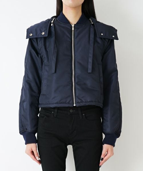 CINOH チノ ECONYL PADDING HUNTING JAKCET CINOH＞ECONYL PADDING SHORT JACKET | MAKES ONLINE STORE