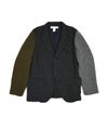 ＜COMMEdesGARCONS SHIRT＞WOOL NYLON SERGE GARMENT MILLED JACKET (FL-J004-051)