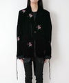 ＜Midorikawa＞Velvet Embroidery Jacket(MID23AW-JK03)