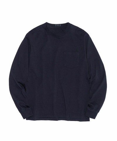 AVIREX7522＞LS POCKET TEE SHIRT 