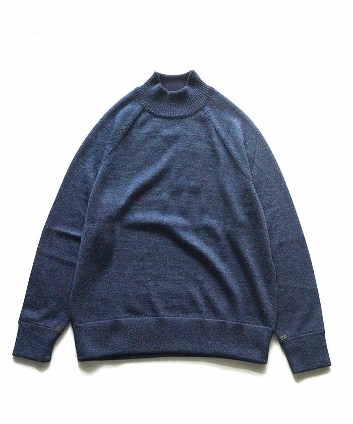 THE INOUE BROTHERS＞Baby Alpaca Mock Neck (TIB23-AL1006ML) | MAKES