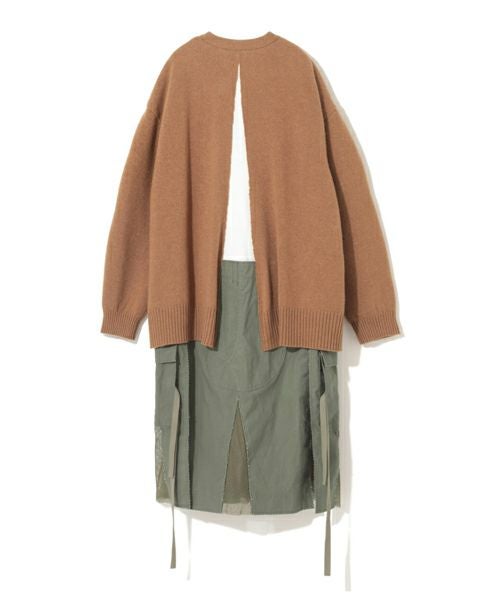 UNDERCOVER＞Knit×Cargo Docking Long Cardigan | MAKES ONLINE STORE