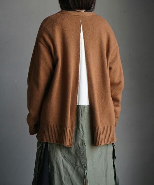 UNDERCOVER>Knit×Cargo Docking Long Cardigan | MAKES ONLINE UNDERCOVER>Knit×Cargo Docking Long Cardigan | MAKES ONLINE