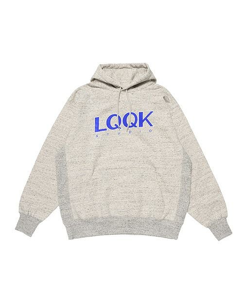 ＜LQQK Studio＞MID WEIGHT FLEECE LOGO HOODIE