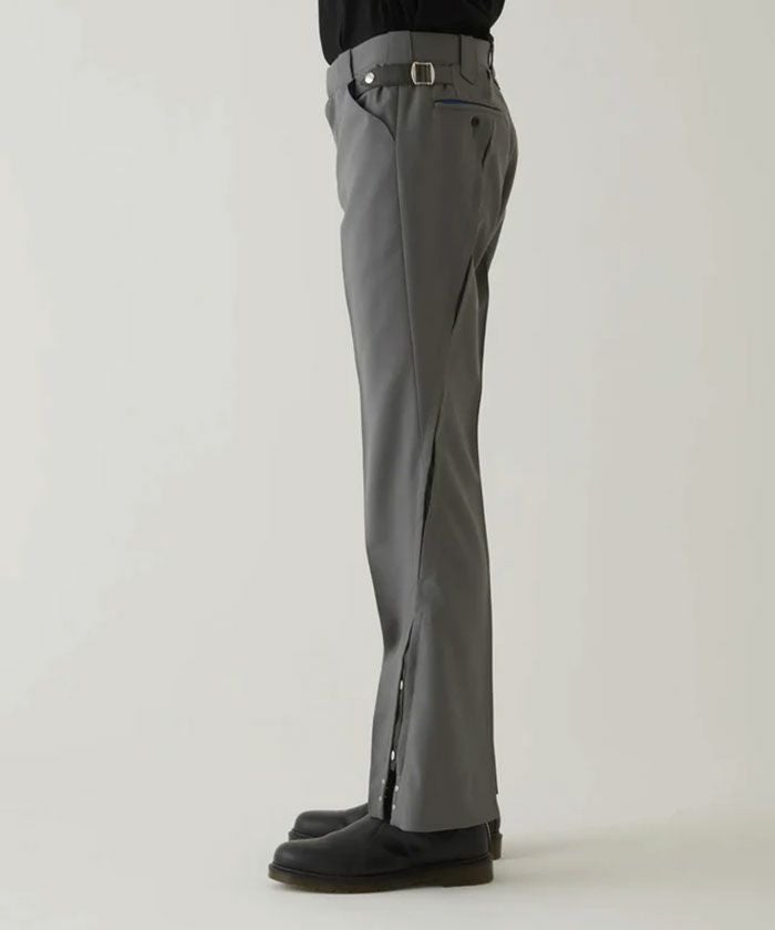 Tamme＞SERGE FLARED SLACKS | MAKES ONLINE STORE