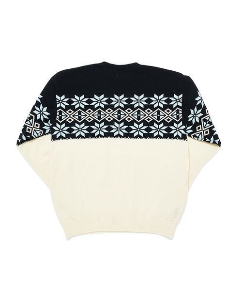 SEQUEL＞NORDIC CREW NECK KNIT (SQ-23AW-KN-03) | MAKES ONLINE STORE