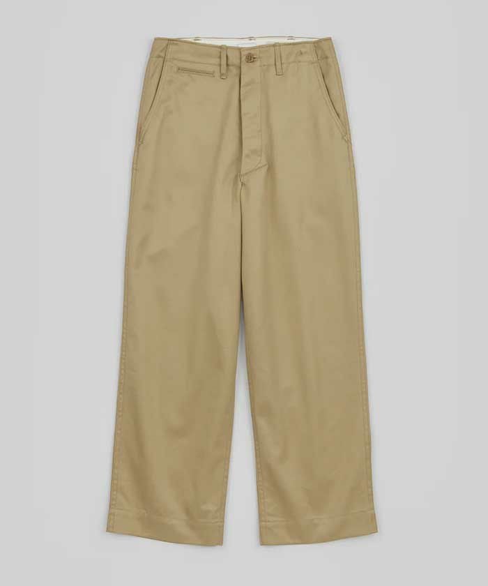 CIOTA＞Weapon Chino Cloth Pants（43 khaki） | MAKES ONLINE STORE