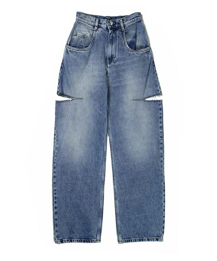 Maison Margiela＞SLASH DETAIL DENIM PANTS | MAKES ONLINE STORE