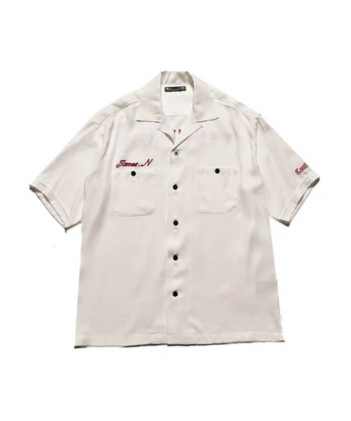 MINEDENIM＞Detroit Embroidery Bowling SH | MAKES ONLINE STORE