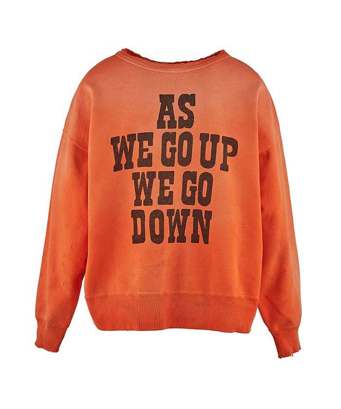 SAINT MICHAEL＞CRW SWEAT/JS & LMB /ORAN | MAKES ONLINE STORE