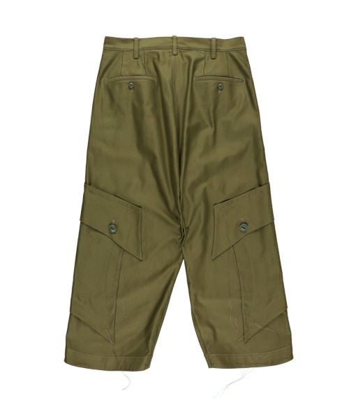sulvam サルバム フラシポケットショートパンツ S カーキ 新品未使用 sulvam＞フラシポケットショートパンツ | MAKES ONLINE STORE