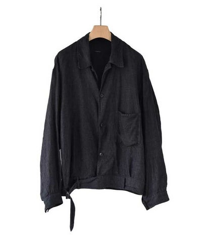 COMOLI＞リネン ベルテッドジャケット(Z01-01010) | MAKES ONLINE STORE