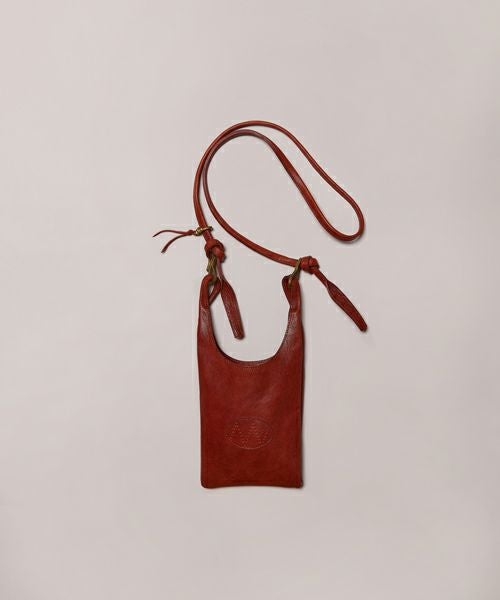 ＜NICENESS＞LOWE.G-PETIT / ロウ.Gプティ ( ゴートレザーNNショルダーバッグ - スモール )
