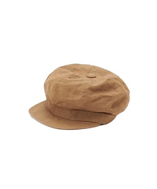 KIJIMA TAKAYUKI＞PAPER LINEN STAND CASQUETTE (241110) | MAKES