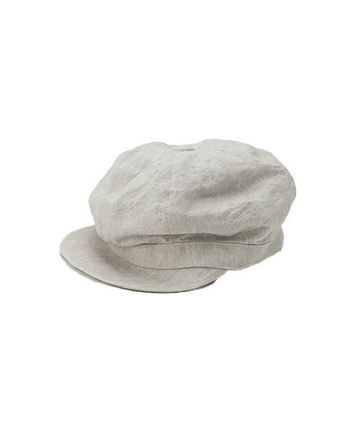 KIJIMA TAKAYUKI＞PAPER LINEN STAND CASQUETTE (241110) | MAKES