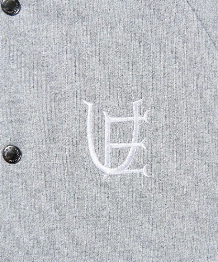 uniform experiment＞AUTHENTIC LOGO SWEAT VARSITY JACKET | MAKES