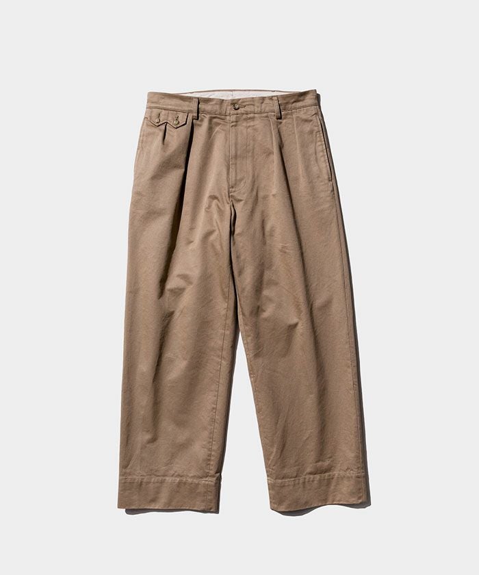Unlikely＞Unlikely Sawtooth Flap Trousers Twill | MAKES ONLINE STORE