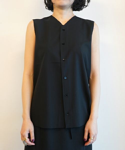 GABRIELA COLL GARMENTS＞NO.272 LORO PIANA FINE WOOL SLEEVELESS
