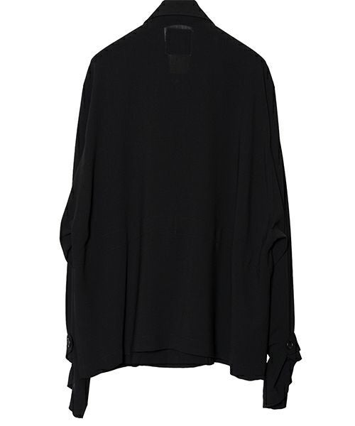 RAINMAKER＞MELANGE TWILL N-SLEEVE MILITARY JACKET | MAKES ONLINE STORE