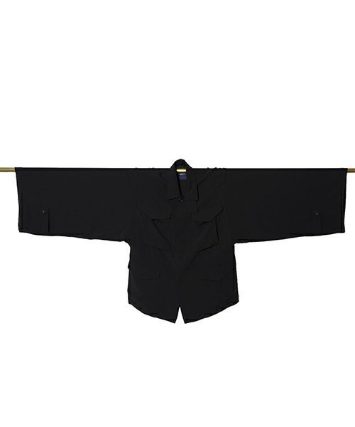 RAINMAKER＞MELANGE TWILL N-SLEEVE MILITARY JACKET | MAKES ONLINE STORE