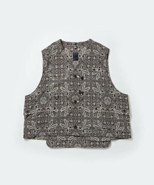 DAIWA PIER39 W’s TECH OVER VEST PAISLEY DAIWA PIER39＞TECH OVER VEST PAISLEY | MAKES ONLINE STORE