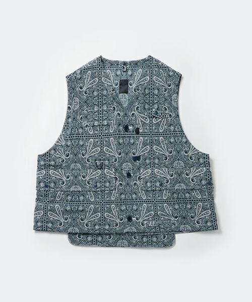 DAIWA PIER39＞TECH OVER VEST PAISLEY | MAKES ONLINE STORE
