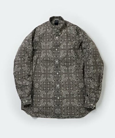DAIWA PIER39＞TECH BUTTON DOWN L/S SHIRT PAISLEY | MAKES ONLINE STORE