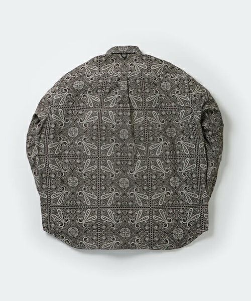 DAIWA PIER39＞TECH BUTTON DOWN L/S SHIRT PAISLEY | MAKES ONLINE STORE