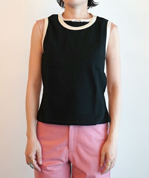 FUMIKA UCHIDA TRIMMED APRON TEE トップス FUMIKA＿UCHIDA＞TRIMMED APRON TEE | MAKES ONLINE STORE