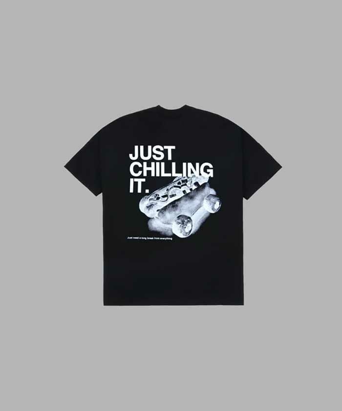 ALWAYS OUT OF STOCK＞JUST CHILLING IT DROP SHOULDER S/S TEE