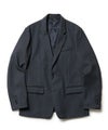 ＜MR.OLIVE＞RETRO POLYESTER TWILL / 2B SEMI PEAKED LAPEL JACKET