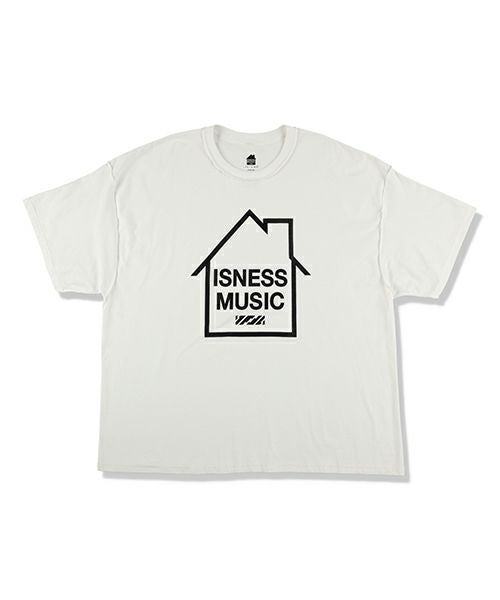 ＜ISNESS MUSIC＞LOGO T-SHIRT