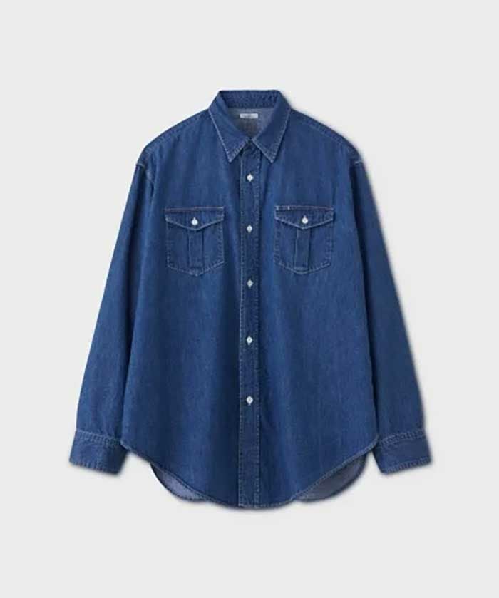 ＜PHIGVEL＞DENIM WORKADAY SHIRT