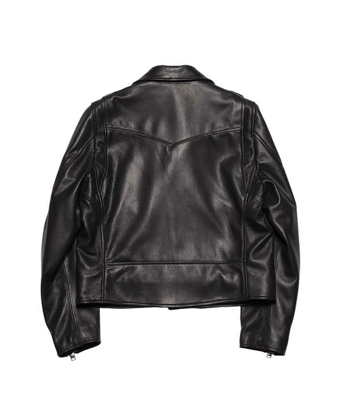 The Letters＞MOTORCYCLE JACKET SHORT -GOAT SKIN- | MAKES ONLINE STORE