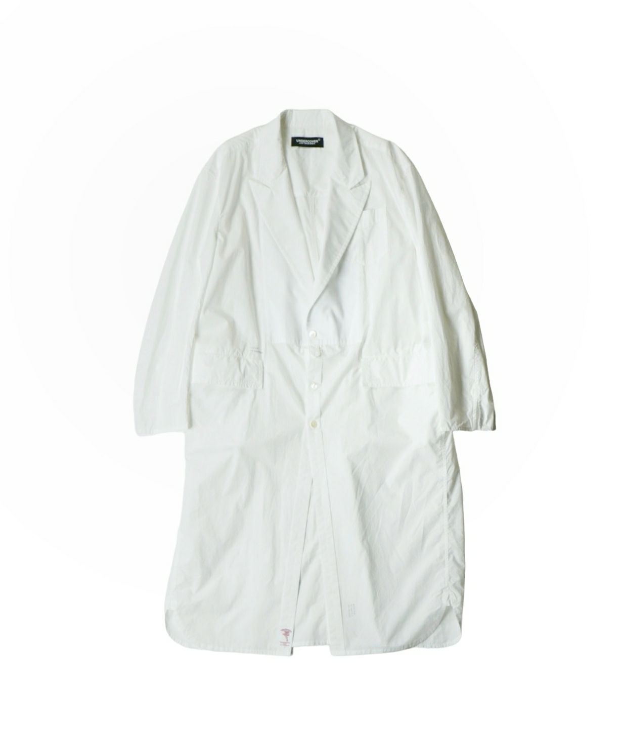 UNDERCOVER＞タイプライターシャツカスタムロングJKT(UC1D4309