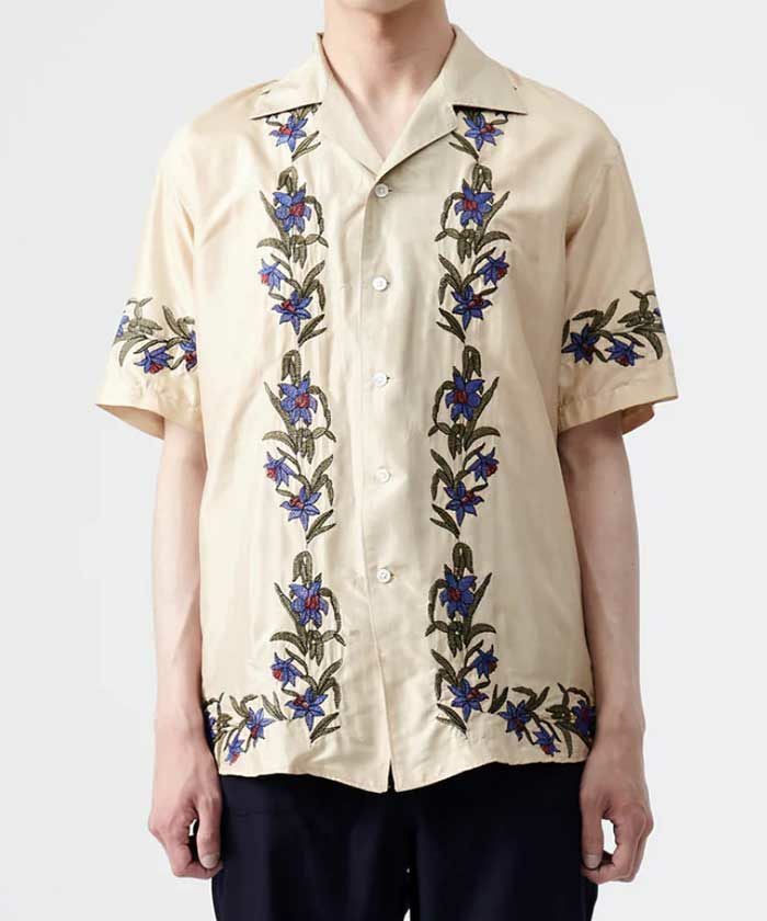 BED J.W. FORD＞Embroidary Shirt | MAKES ONLINE STORE
