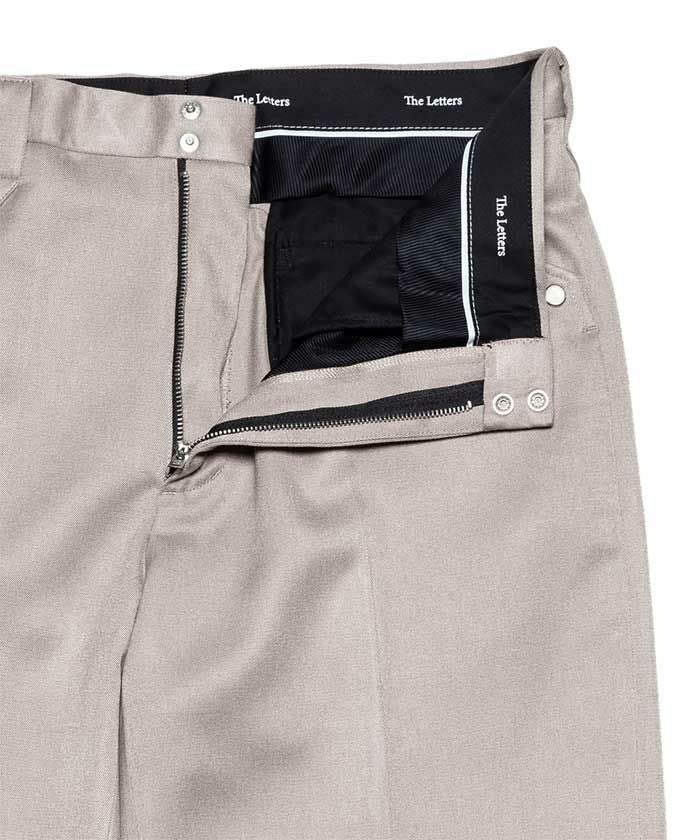パンツ The Letters WESTERN WIDE TROUSERS L The Letters＞WESTERN WIDE TROUSERS -RAYON GABARDINE- | MAKES