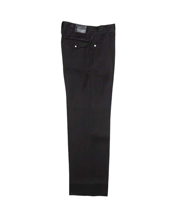 The Letters＞WESTERN WIDE TROUSERS -RAYON GABARDINE- | MAKES
