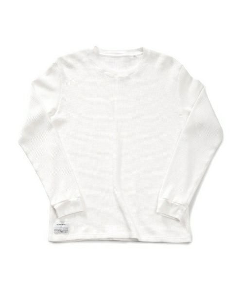 THE INOUE BROTHERS＞Waffle Crew Neck (TIBSS24-008) | MAKES ONLINE