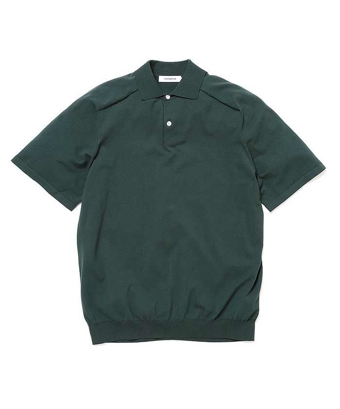 【新品未使用】Nala Polo knit nonnative＞DWELLER S/S POLO SWEATER C/P YARN | MAKES ONLINE STORE